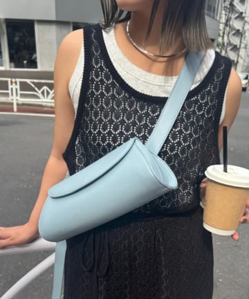 CIAOPANIC TYPY(チャオパニックティピー) 丸みフラップショルダー