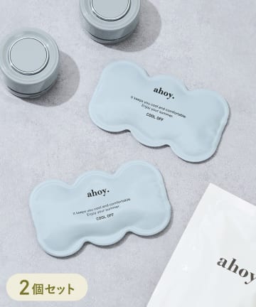 3COINS(スリーコインズ) ダイカット保冷剤2個セット