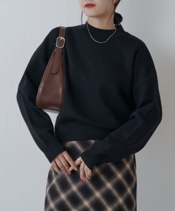 Lui's(ルイス) ウォッシャブルコンパクトクルーニット