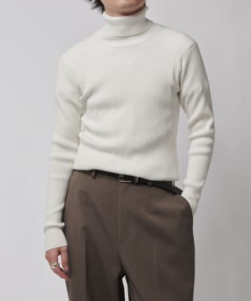 Lui's(ルイス) スリムタートルニット