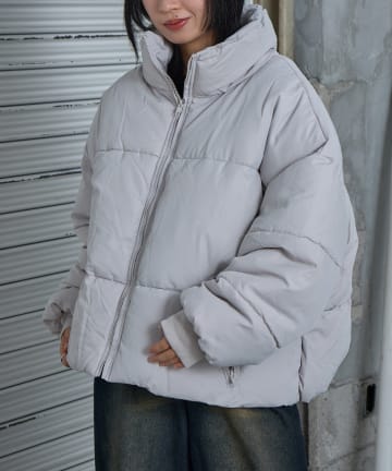 -goocy-(グーシー) スタンド中綿ジャケット