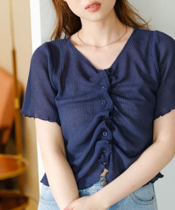 CAPRICIEUX LE'MAGE】メッシュシャツ | OUTLET(アウトレット