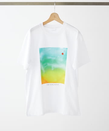 BIRTHDAY BAR(バースデイバー) 旅する喫茶×BIRTHDAY BAR　プリントTシャツ