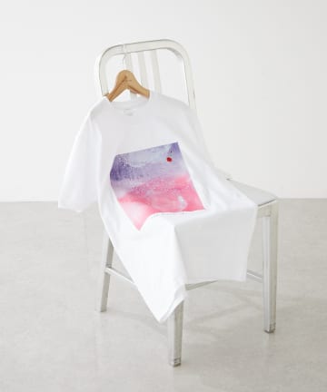 BIRTHDAY BAR(バースデイバー) 旅する喫茶×BIRTHDAY BAR　プリントTシャツ