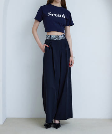 NICE CLAUP / OLIVE des OLIVE OUTLET(ナイスクラップ  / オリーブ デ オリーブ アウトレット) 【Seemi】Seemiパンツ
