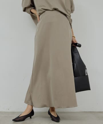 GALLARDAGALANTE(ガリャルダガランテ) 【新色MOC登場！】【セットアップ対応】キュプラジャージースカート