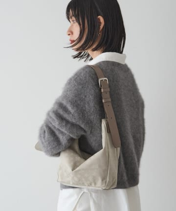 russet(ラシット) ［ブラック追加予約受付中］ダブルベルトナイロンショルダーバッグS
