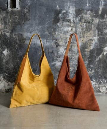 russet(ラシット) 本革スエードワンショルダーバッグ