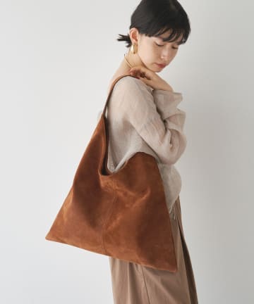 russet(ラシット) 本革スエードワンショルダーバッグ