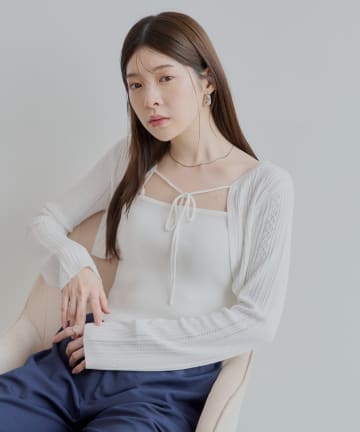 OUTLET(アウトレット) 【Chico】アイレットチビボレロ+ベアセット