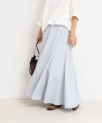 【追加】ウォッシャブルヴィンテージタフタマチ入りマキシスカート