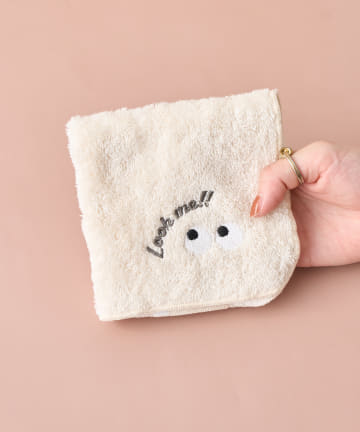 BIRTHDAY BAR(バースデイバー) おめめ　刺繍タオルハンカチ