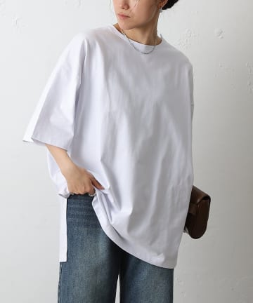 COLONY 2139(コロニー トゥーワンスリーナイン) 肩ボタンビッグシルエットTシャツ