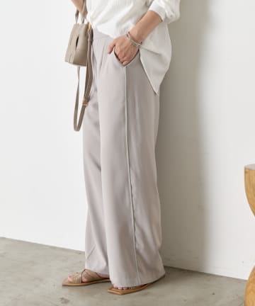 Jena　espace merveilleux(ジェナ　エスパスメルヴェイユ) ラメラインパンツ