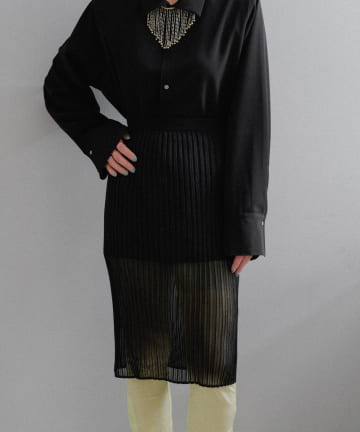 OUTLET(アウトレット) 【Pasterip】Layering sheer skirt & gloves