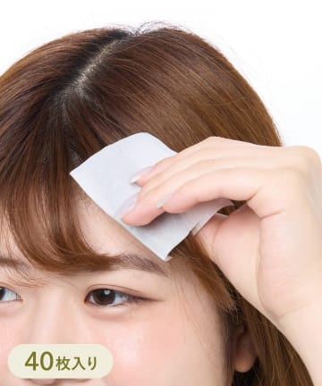3COINS(スリーコインズ) ヘアパウダーシート／and us