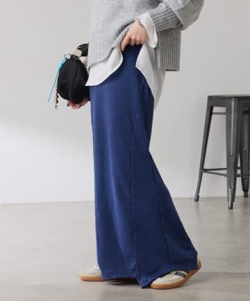 COLLAGE GALLARDAGALANTE(コラージュ ガリャルダガランテ) 【着痩せ効果】Q.anos パッチマーメイドスカート