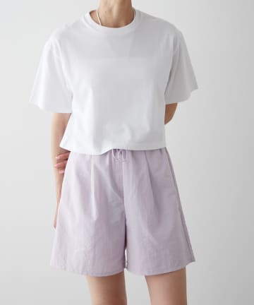 OUTLET(アウトレット) 【earthy_】ワイドショートTシャツ