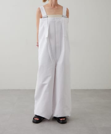 OUTLET(アウトレット) 【earthy_】ボリュームサロペット