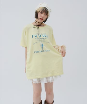 w closet(ダブルクローゼット) 【Your project Item♡】アイスプリントBIGTee