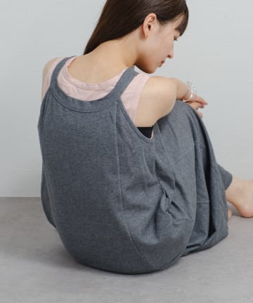 【新色追加/低身長サイズ/2サイズ展開/前後2WAY】B カットフレアワンピースSET