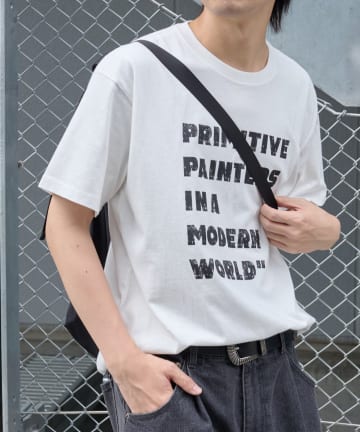 COLONY 2139(コロニー トゥーワンスリーナイン) カスレロゴプリントTEE