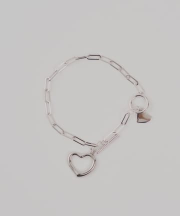 OUTLET(アウトレット) 【Chico】ハートチェーンブレスレット