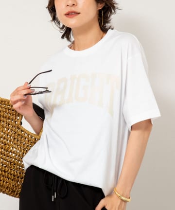 NOLLEY'S(ノーリーズ) リフレクションプリントTシャツ