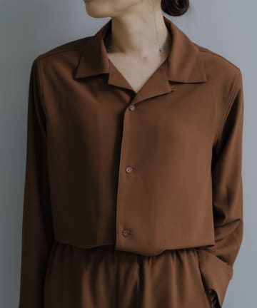 Pasterip(パセリ) Cozy set up shirt