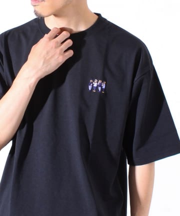 FREDY & GLOSTER(フレディ アンド グロスター) 【FREDYMAC/フレディマック】度詰め天竺 オジサン刺繍&コミックTシャツ