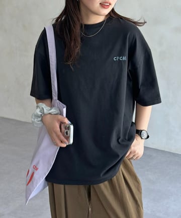 CPCM(シーピーシーエム) CPCM1ポイント刺繍T