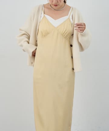 SHENERY(シーナリー) サテンキャミワンピース