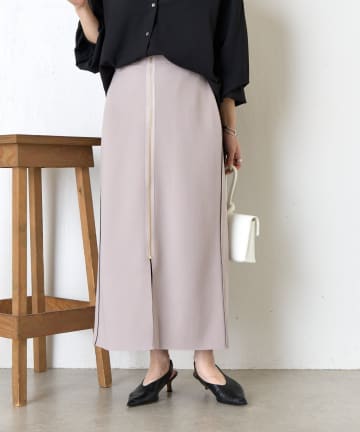 Jena　espace merveilleux(ジェナ　エスパスメルヴェイユ) 【名品】リバーシブルジップIラインスカート