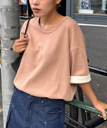 CIAOPANIC TYPY(チャオパニックティピー) 【真夏でも着れる】ユニセックスキープシェイプフライス半袖Tee