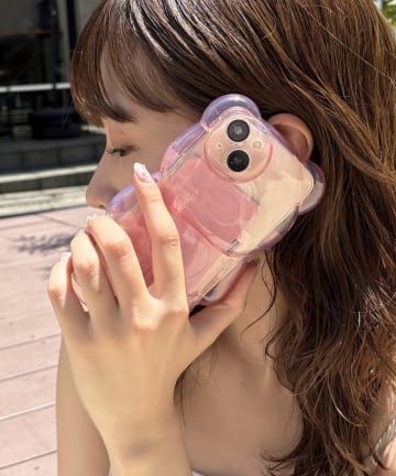 Lattice(ラティス) ベアスマホケース(iPhone13/14)