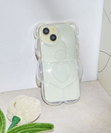 Lattice(ラティス) ベアスマホケース(iPhone15)