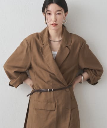 LOUNGEDRESS(ラウンジドレス) カシュクールオーバージャケット