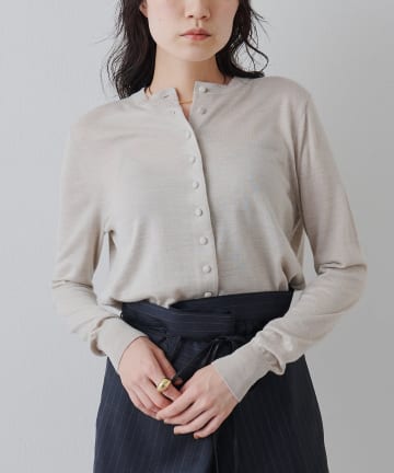 Whim Gazette(ウィム ガゼット) 16Gテンジクカーディガン