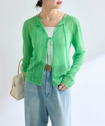 OUTLET(アウトレット) 【RIVE DROITE】レーシーコンパクトカーデ