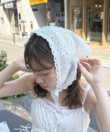 Lattice(ラティス) クロシェフリルバブーシュカ