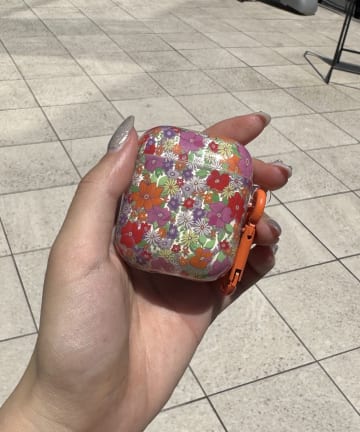 Lattice(ラティス) フラワーイヤフォンケース(AirPods 第2世代)