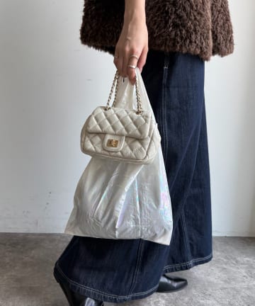 DOUDOU(ドゥドゥ) 25HO BABY BAGGU メタリック