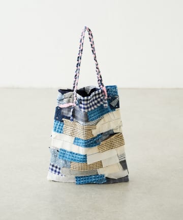 BEARDSLEY(ビアズリー) 《KHADI&CO》パッチワークミニトート