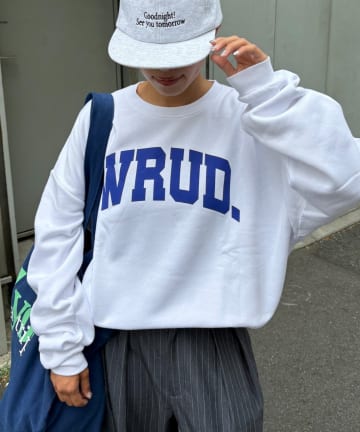 CIAOPANIC TYPY(チャオパニックティピー) 【WEB限定】WRUD.ビッグシルエットロゴスウェット
