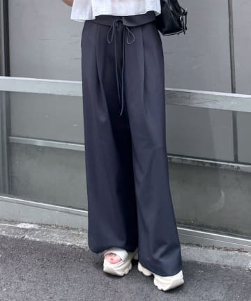 mline(エムライン) [mline]レース レイヤードパンツ