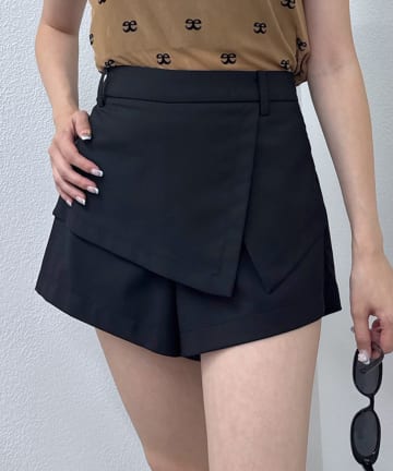 mline(エムライン) [mline]レイヤードミニスカ