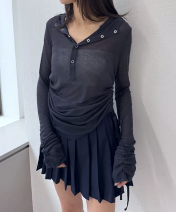 mline(エムライン) [mline]シアードロスト フーディー