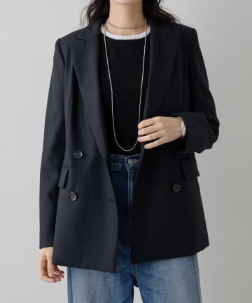 Drawing Numbers(ドローイングナンバーズ) 《セットアップ対応可》サキソニーピークドラペルジャケット