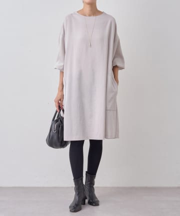 BEARDSLEY(ビアズリー) パイピングテントワンピース