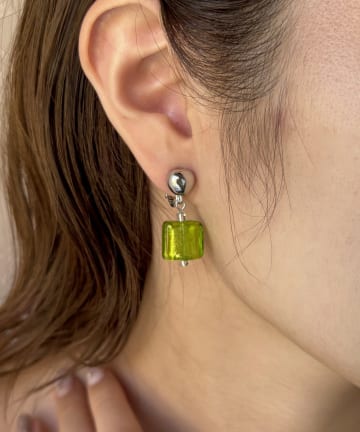 Lattice(ラティス) カラーパーツイヤリング